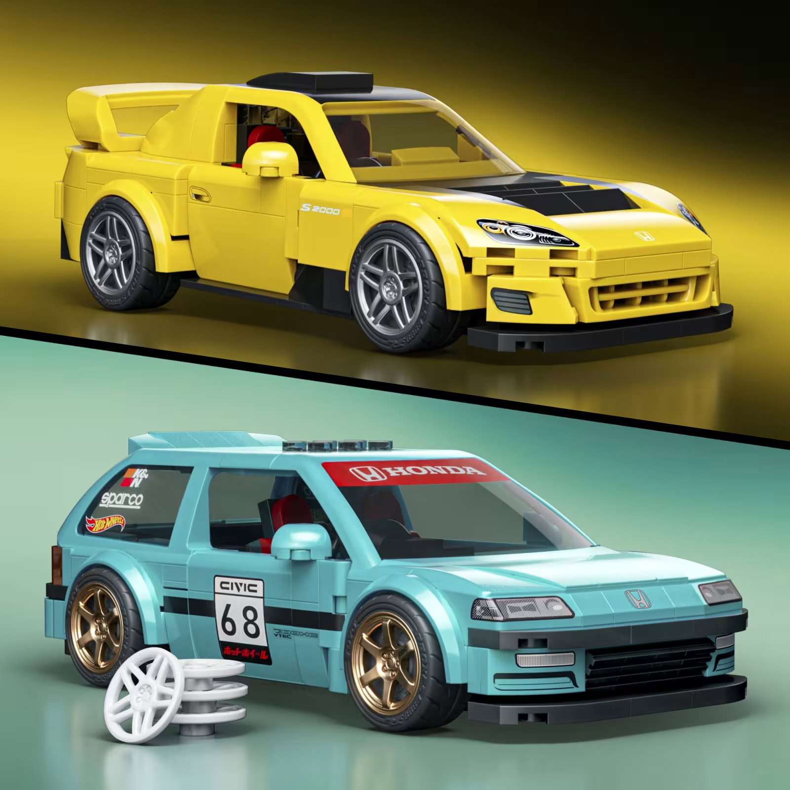▻ マテルブリックショップ：ホットウィールのライセンスを受けた2台の